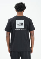 THE NORTH FACE T-shirt a manica corta NSE nera  da uomo NF0A8C4VU1H1 . THE NORTH FACE 