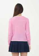 N21 Maglioncino girocollo rosa per donna, ragazze e bambine con taschino N2101WN0424 0N318 N21 