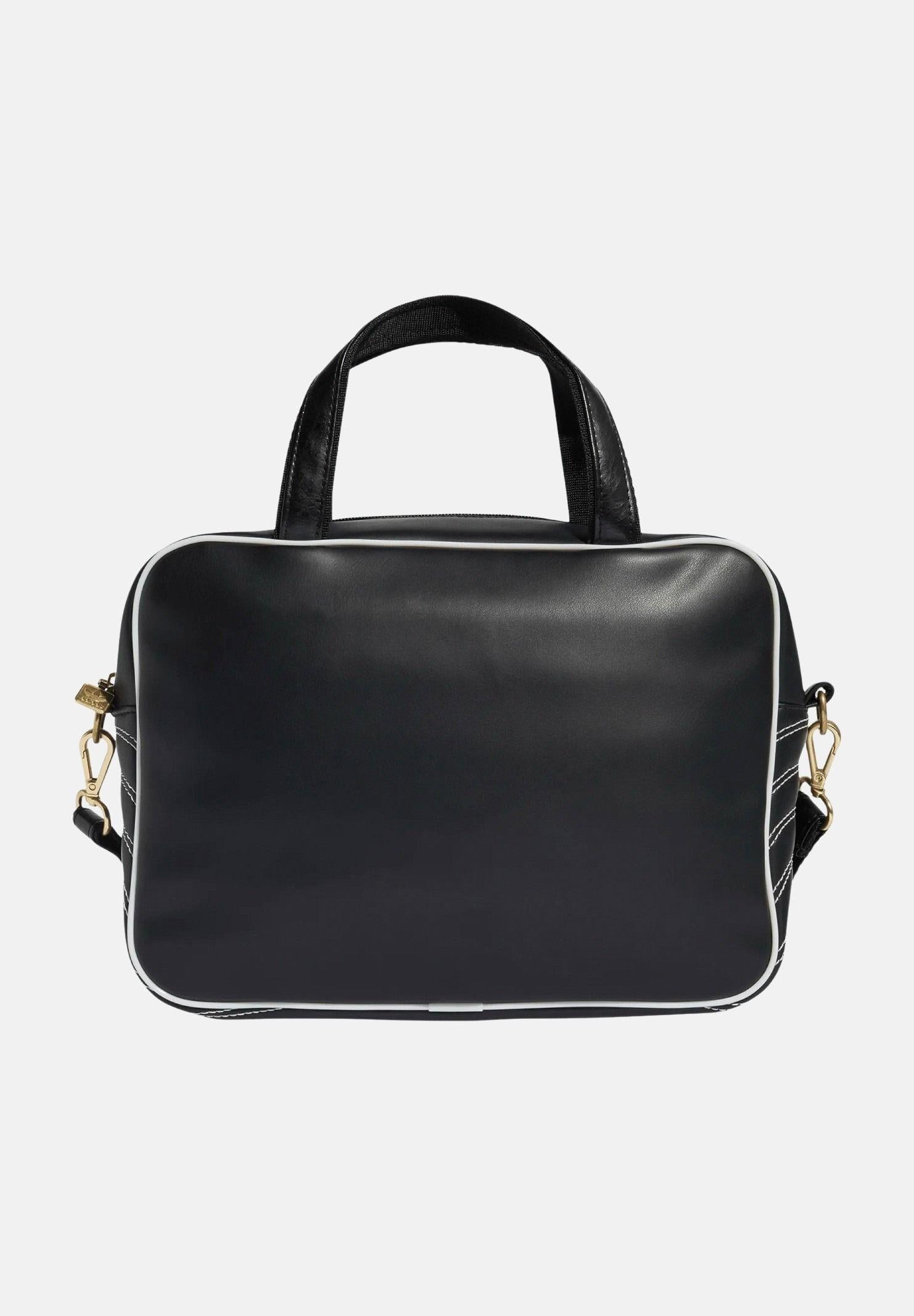 ADIDAS ORIGINALS Borsa a mano AIRLINER MEDIUM nera da donna KE2327 . ADIDAS ORIGINALS 