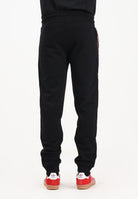 GCDS Pantalone sportivo nero per uomo e donna con banda logata B2EW3002JD1 99 GCDS 