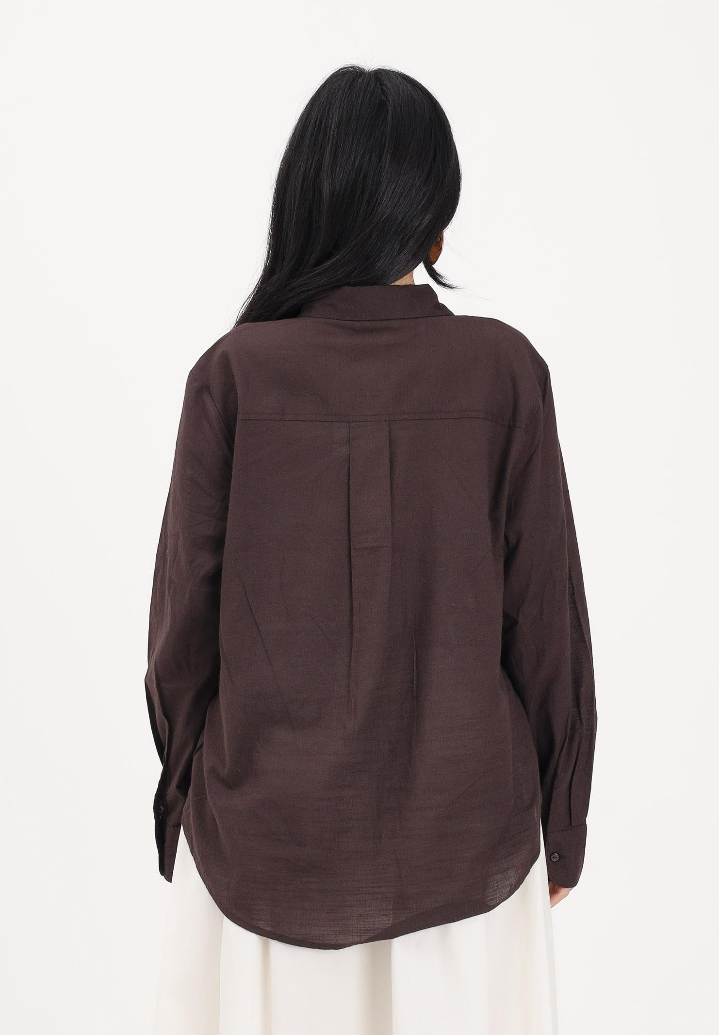 JDY Camicia a manica lunga marrone da donna 15351414 CHTO JDY 