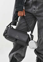 ARMANI EXCHANGE Borsa a spalla nera da donna stile cargo XW000404AF12589 UC001 ARMANI EXCHANGE 