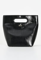 N21 Borsa a mano nera da donna in tessuto spalmato con logo N°21 N2109AN0246 0N900 N21 
