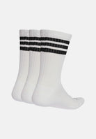 ADIDAS PERFORMANCE Calzini (3paia) SPORTSWEAR 3-STRIPES bianchi per uomo e donna JZ0532 . ADIDAS PERFORMANCE 