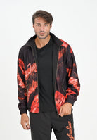 AUSTRALIAN Giacca a vento Rust Printed nera e rossa da uomo ARUGC0021RUST01 149 AUSTRALIAN 
