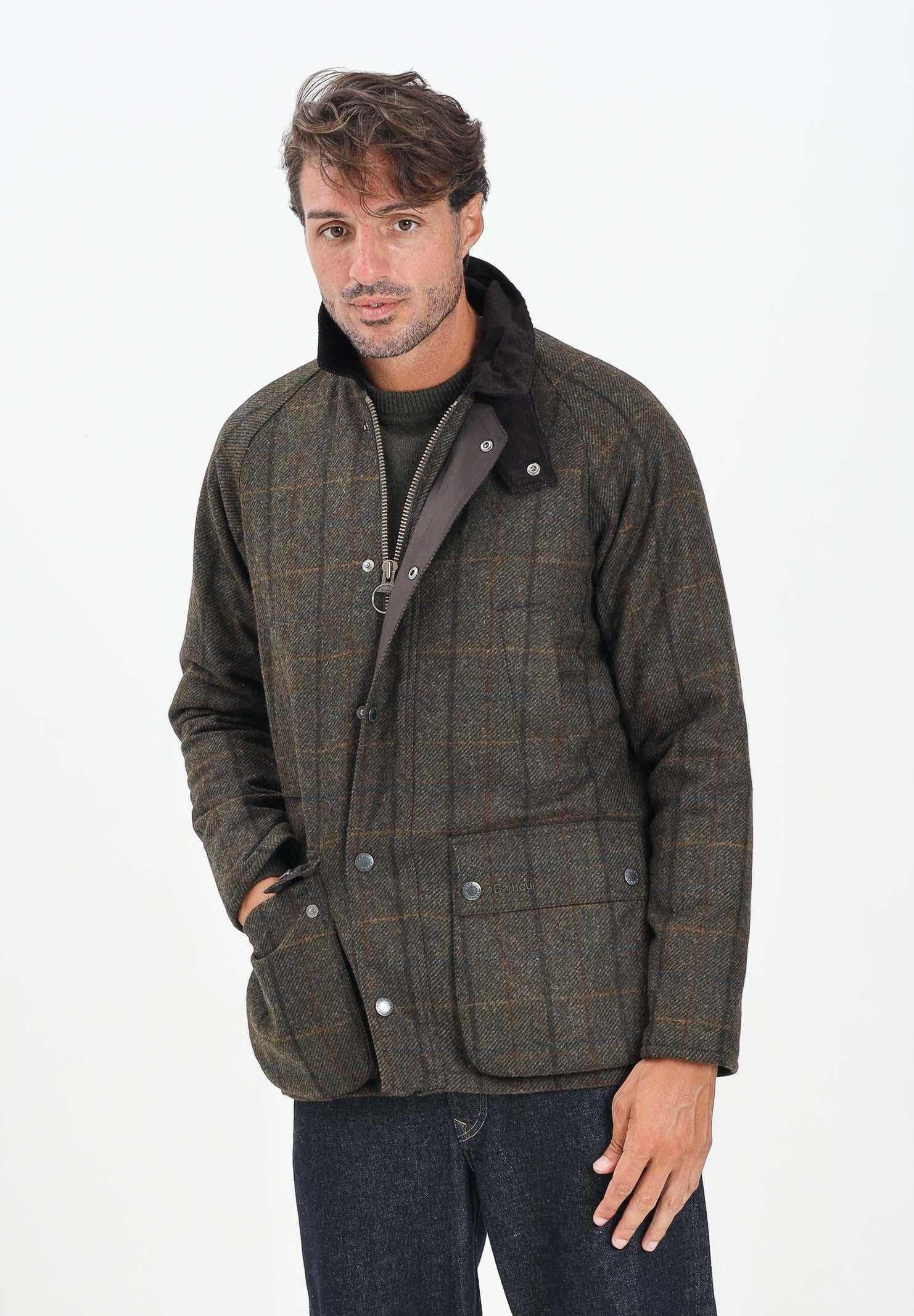 BARBOUR Giubbotto Bedale Check marrone da uomo 252MMWO0288 OL91 BARBOUR 
