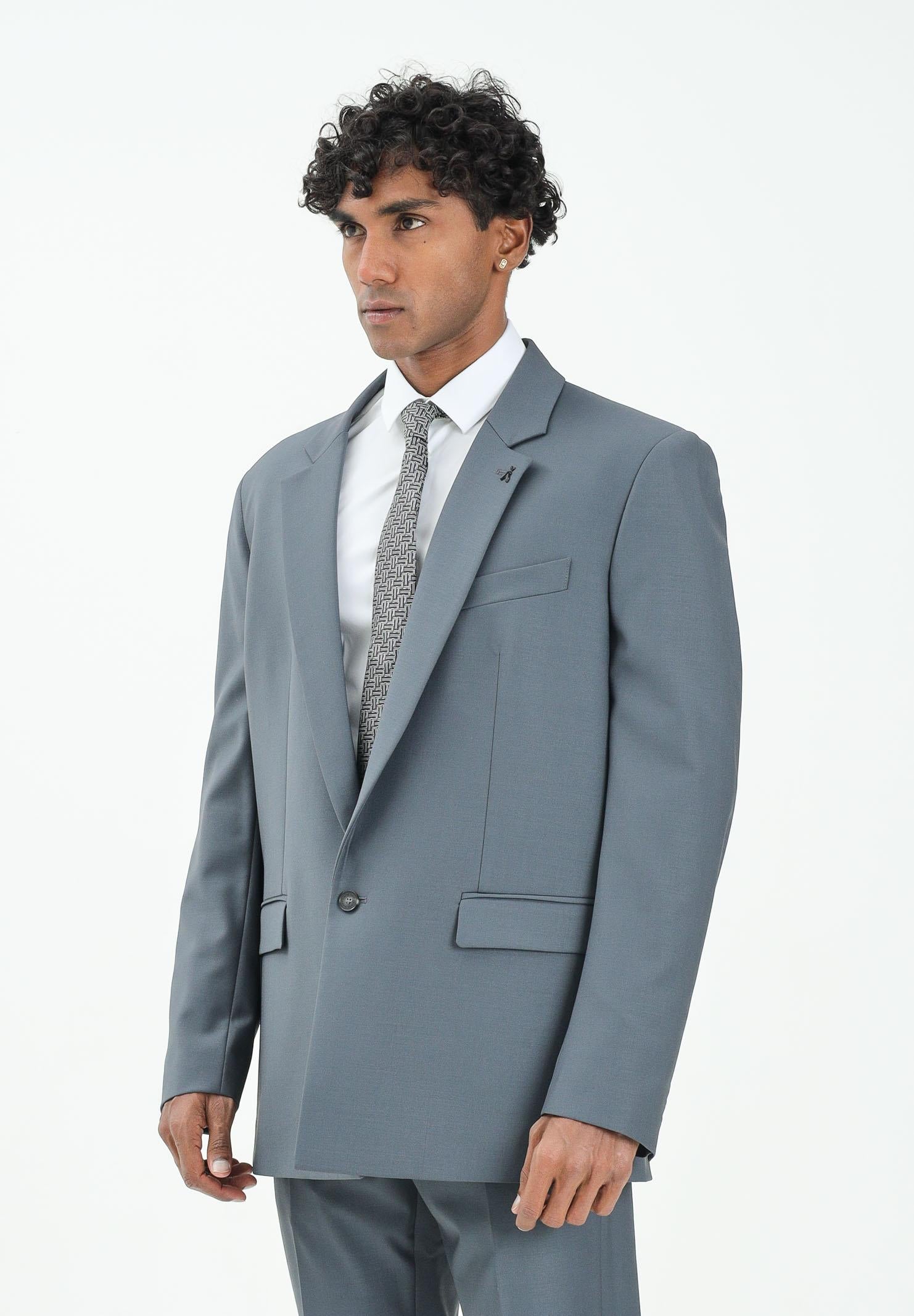 PATRIZIA PEPE Giacca (IM)PERFECTION  grigia da uomo 5S754RA1WK S754 PATRIZIA PEPE 