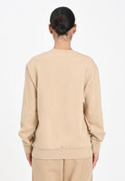 DIESEL Felpa girocollo beige per donna, ragazzi e bambini con logo Oval D multi-layered J02486KYAQK K726 DIESEL 