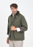 BARBOUR Giubbotto Bedale oversize verde da uomo 252MMCA1064 OL51 BARBOUR 