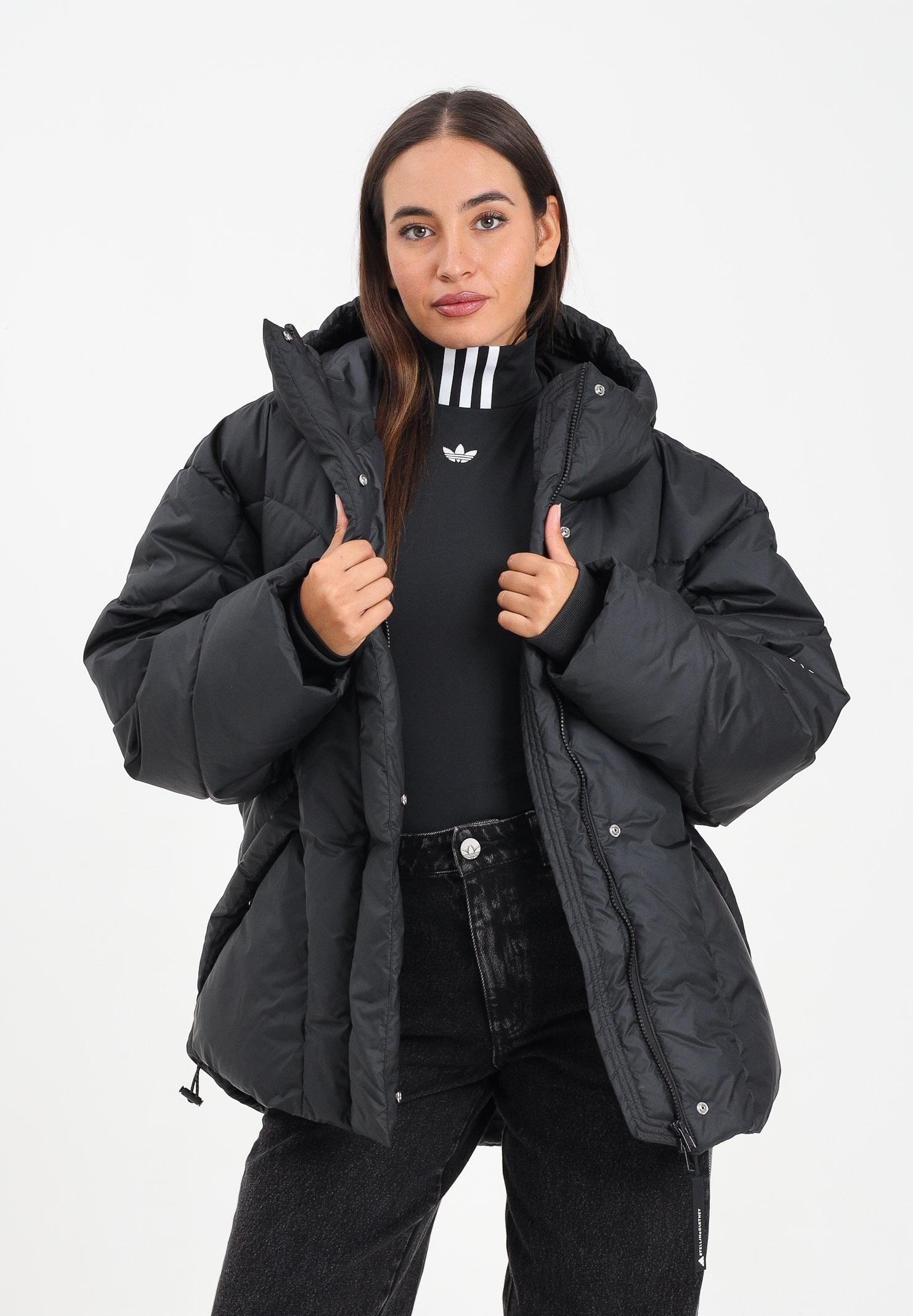 ADIDAS ORIGINALS Piumino Adidas by Stella McCartney nero da donna JW2036  ADIDAS ORIGINALS 