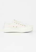 CONVERSE Sneakers CHUCK TAYLOR ALL STAR LIFT PLATFORM GOLD panna da donna A12765C . CONVERSE 