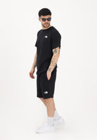 THE NORTH FACE Shorts sportivo Simple Dome Light Regular nero da uomo NF0A8GQBJK31 . THE NORTH FACE 