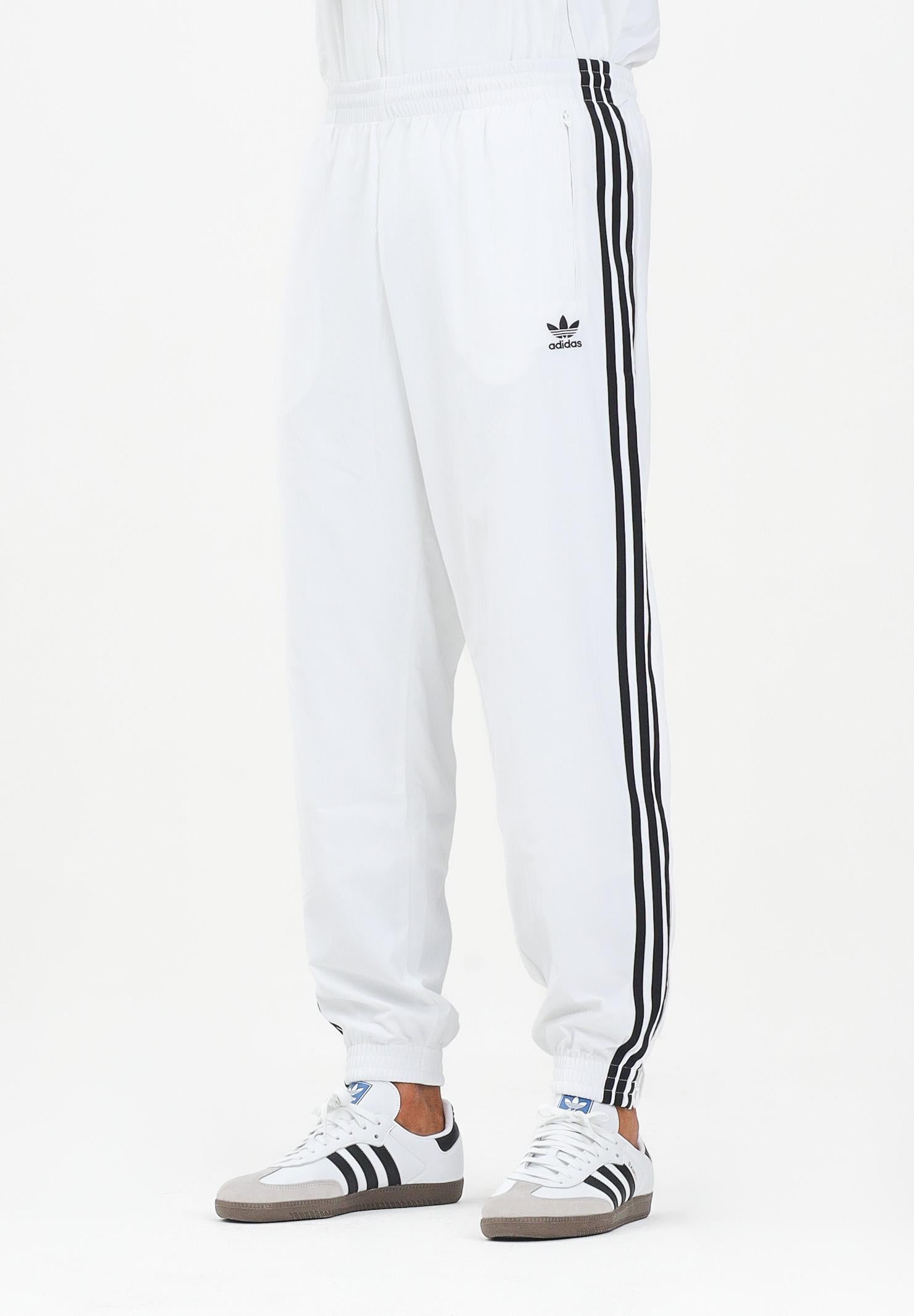 ADIDAS ORIGINALS Pantalone sportivo adicolor Woven Firebird bianco da uomo JY1334 . ADIDAS ORIGINALS 