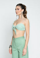 SANTAS Top ICE CREAM verde menta da donna PV25014 VERDE SANTAS 