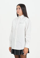 MARNI Camicia a manica lunga bianca per donna, ragazzi e bambini con logo M01628M00UW 0M114 MARNI 