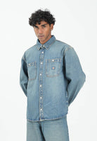 DICKEIS Camicia di jeans Mechanic in denim vintage da uomo DK0A87PXL231 . DIckies 