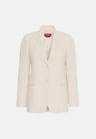 MAX MARA Studio Blazer monopetto bianco naturale beige LINZ da donna. 2626046055600 052 MAXMARA 