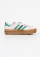 ADIDAS ORIGINALS Sneakers Gazelle Bold rosa e verdi da donna JR5952  ADIDAS ORIGINALS 