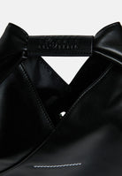 MAISON MARGIELA Borsa a mano Japanese Mini in tessuto spalmato nero da donna M60606P4313 T8013 MAISON MARGIELA 
