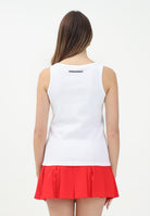 DSQUARED2 Canotta bianca per donna, ragazzi e bambini con stampa logo DQ2783D0A2C DQ100 DSQUARED2 
