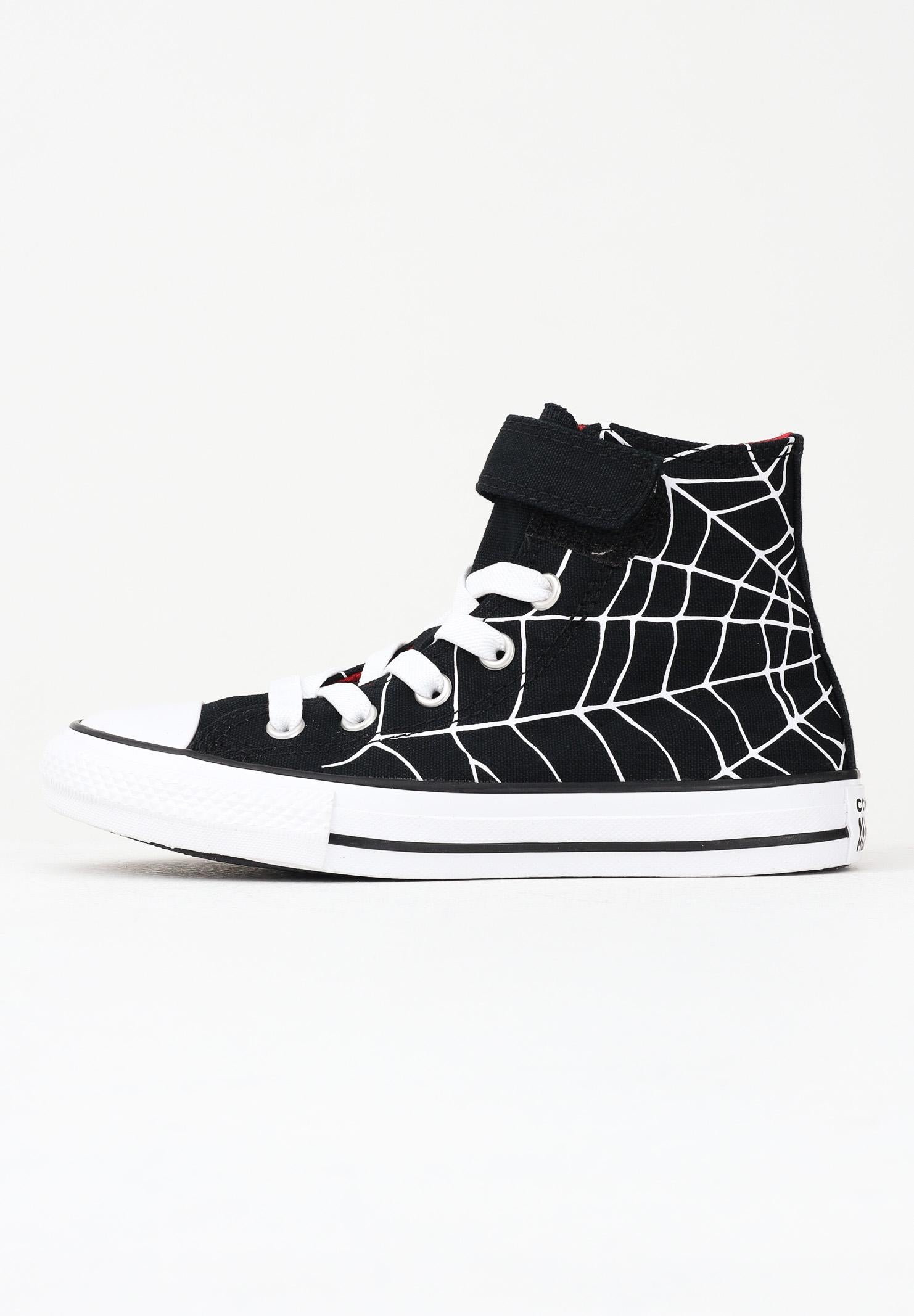 CONVERSE Sneakers Chuck Taylor All Star Easy-On Spiderweb nere da bambino A13182C . CONVERSE 