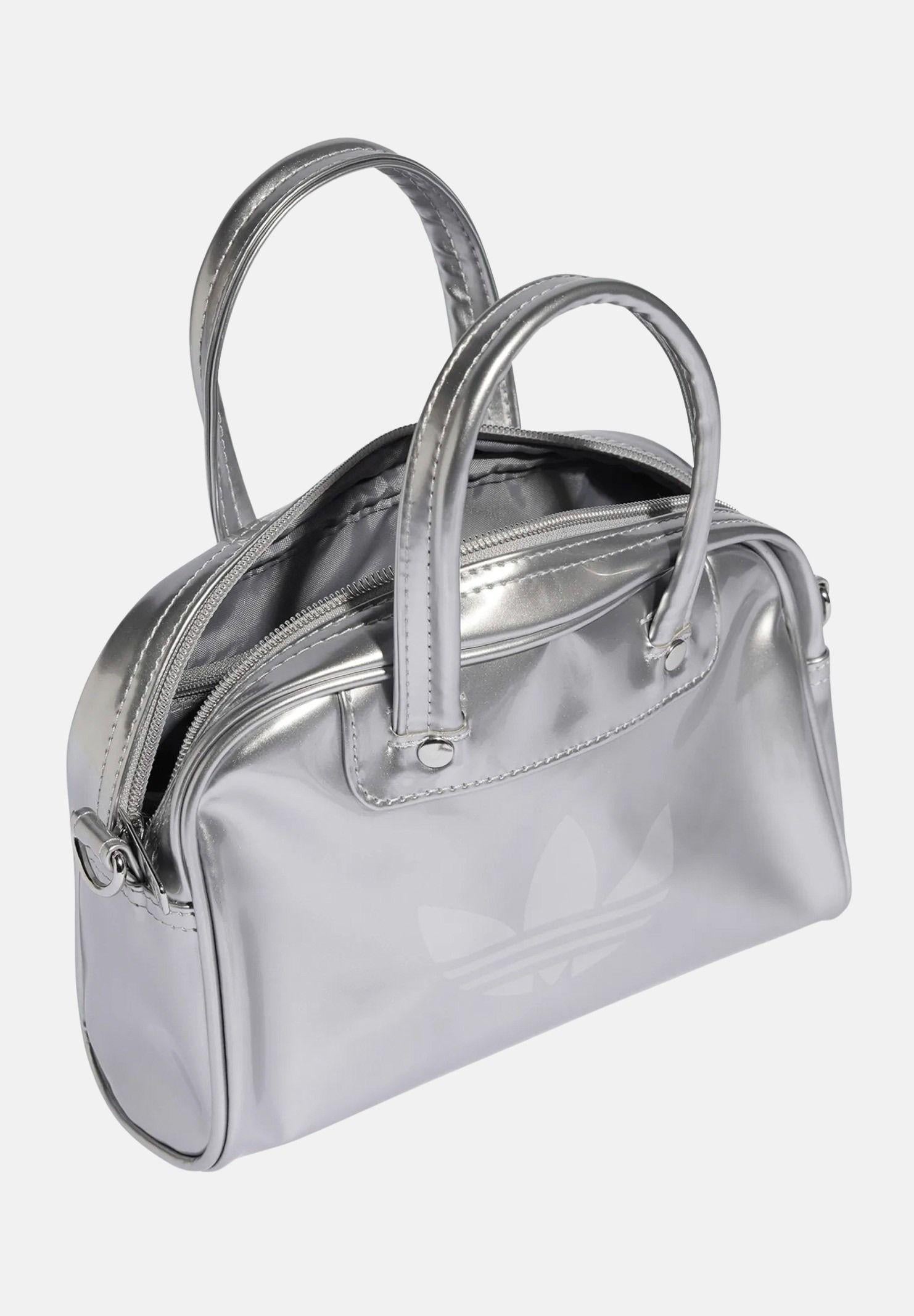 ADIDAS ORIGINALS Borsa a mano Adicolor Mini Bowling argento da donna KD7839 . ADIDAS ORIGINALS 