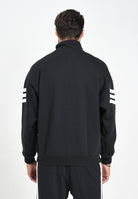 ADIDAS PERFORMANCE Felpa con zip Future Icons 3-Stripes nera da uomo JD4885 . ADIDAS PERFORMANCE 