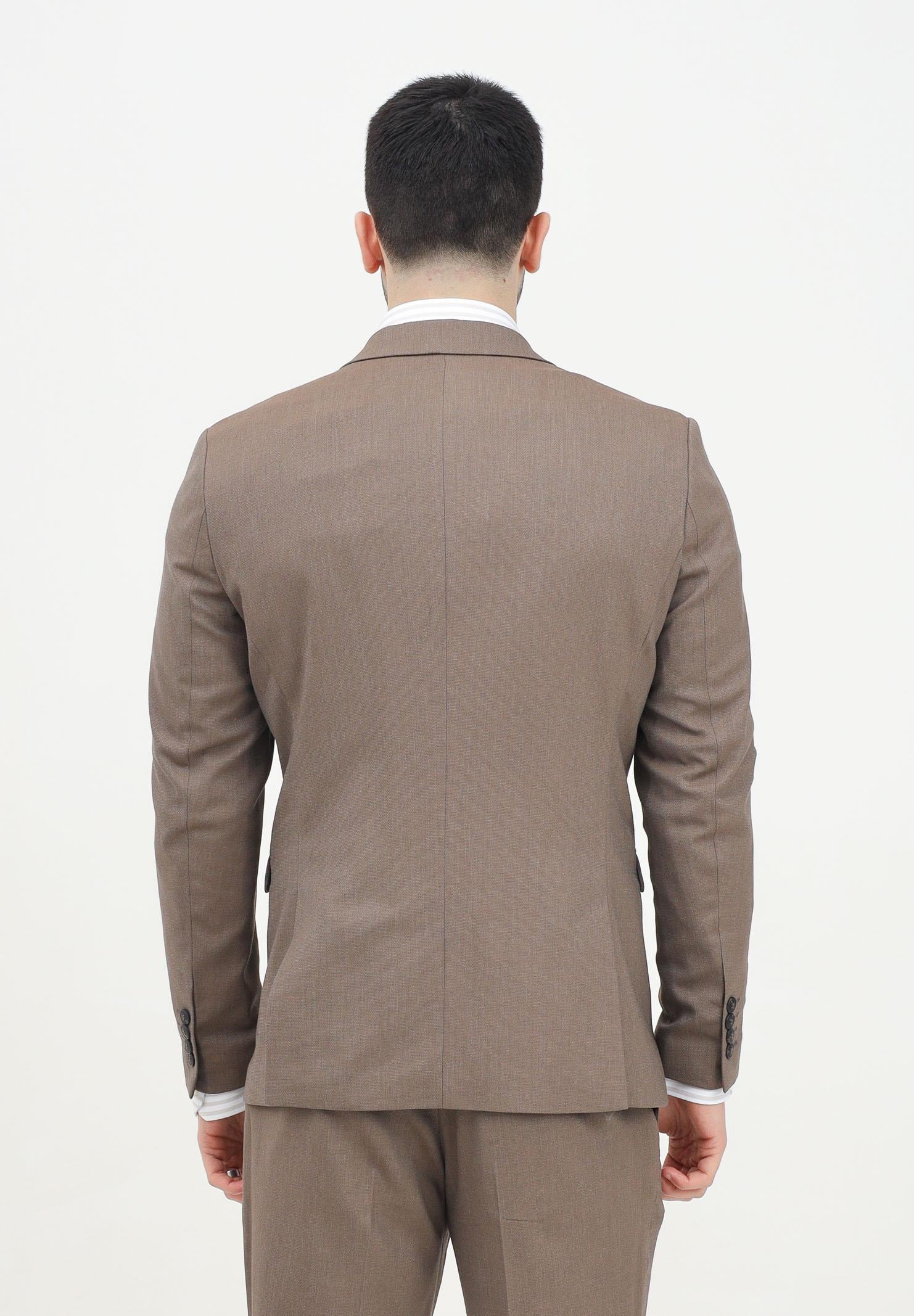 SELECTED HOMME Giacca monopetto marrone da uomo 16087868 KE SELECTED HOMME 