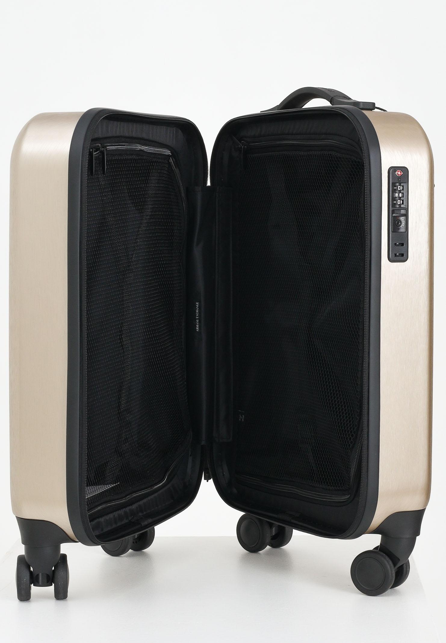 ARMANI EXCHANGE Trolley oro da donna con logo XW002233AF21472 F1020 ARMANI EXCHANGE 