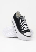 CONVERSE Sneakers Chuck Taylor All Star Lift Double Stack Platform nere da donna A15490C . CONVERSE 