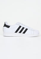 ADIDAS ORIGINALS Sneakers Superstar bianche e nere da uomo IH8659  ADIDAS ORIGINALS 