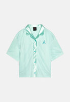 JORDAN Camicia CAMP verde acqua da bambina 45D980 U4A JORDAN 