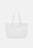 ARMANI EXCHANGE Shopper a spalla bianca da donna con logo XW001481AF15774 U0011 ARMANI EXCHANGE 