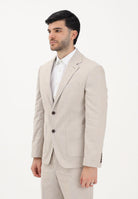 SELECTED HOMME Giacca monopetto beige da uomo 16100693 LISA SELECTED HOMME 