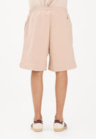 BARROW Shorts sportivo sabbia per uomo e donna con logo S6BWUABE009 092 BARROW 