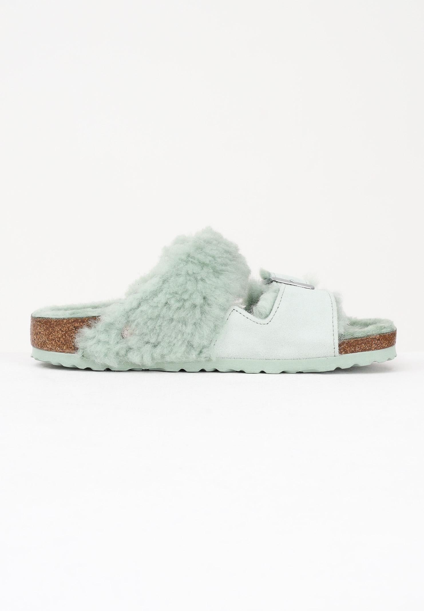 BIRKENSTOCK Ciabatte Arizona verde acqua da donna 1025539 . BIRKENSTOCK 