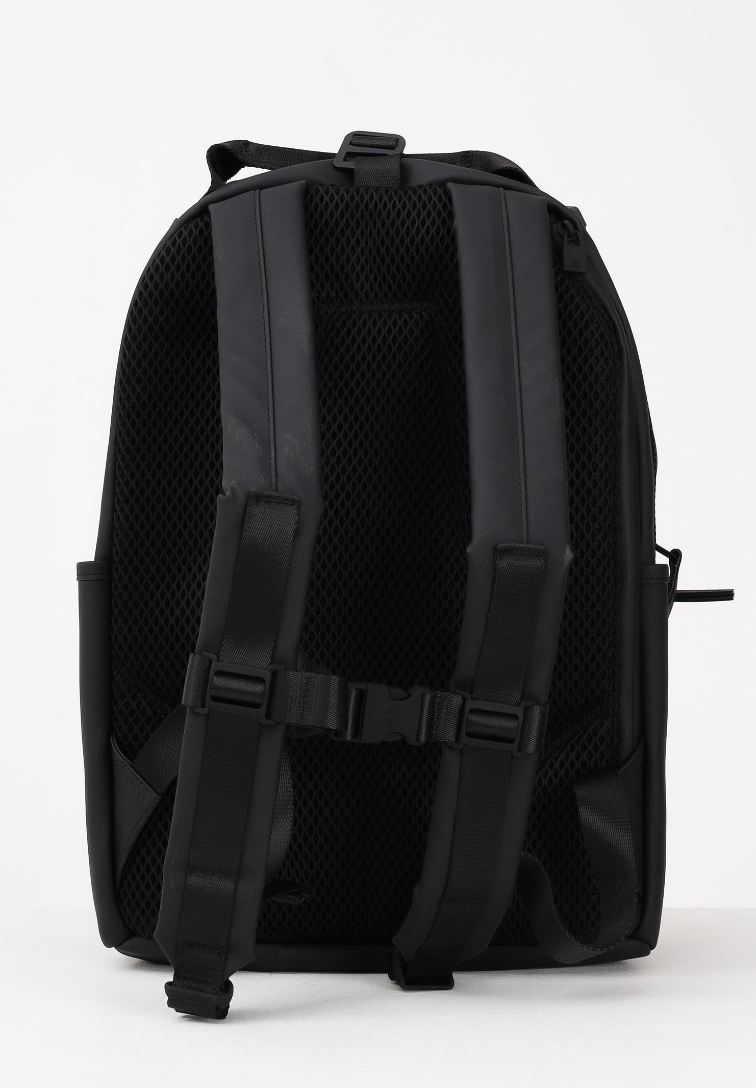 RAINS Zaino Clip Front nero per uomo e donna RA14890 BLA RAINS 