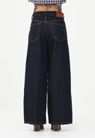 TOMMY JEANS Jeans in denim scuro da donna dal taglio wide leg DW0DW22550 1BK TOMMY JEANS 