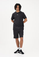 PUMA Shorts sportivo Essentials Tape nero da uomo 691696 01 PUMA 