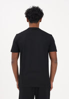 EA7 T-shirt a manica corta nera da uomo con stampa logo 7M001412AF22264 MC005 EA7 