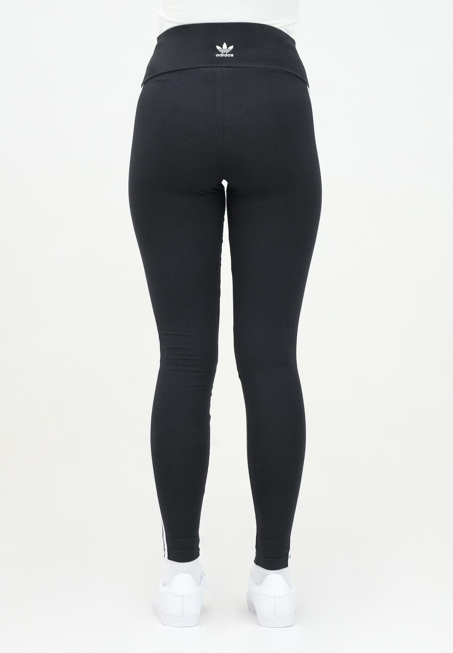 ADIDAS ORIGINALS Leggings sportivo 3-Stripes nero da donna IP2968  ADIDAS ORIGINALS 
