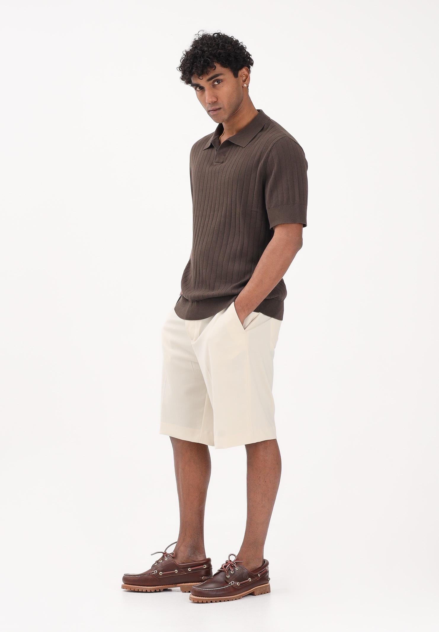 I'M BRIAN Shorts panna da uomo BE3687 PA I'M BRIAN 