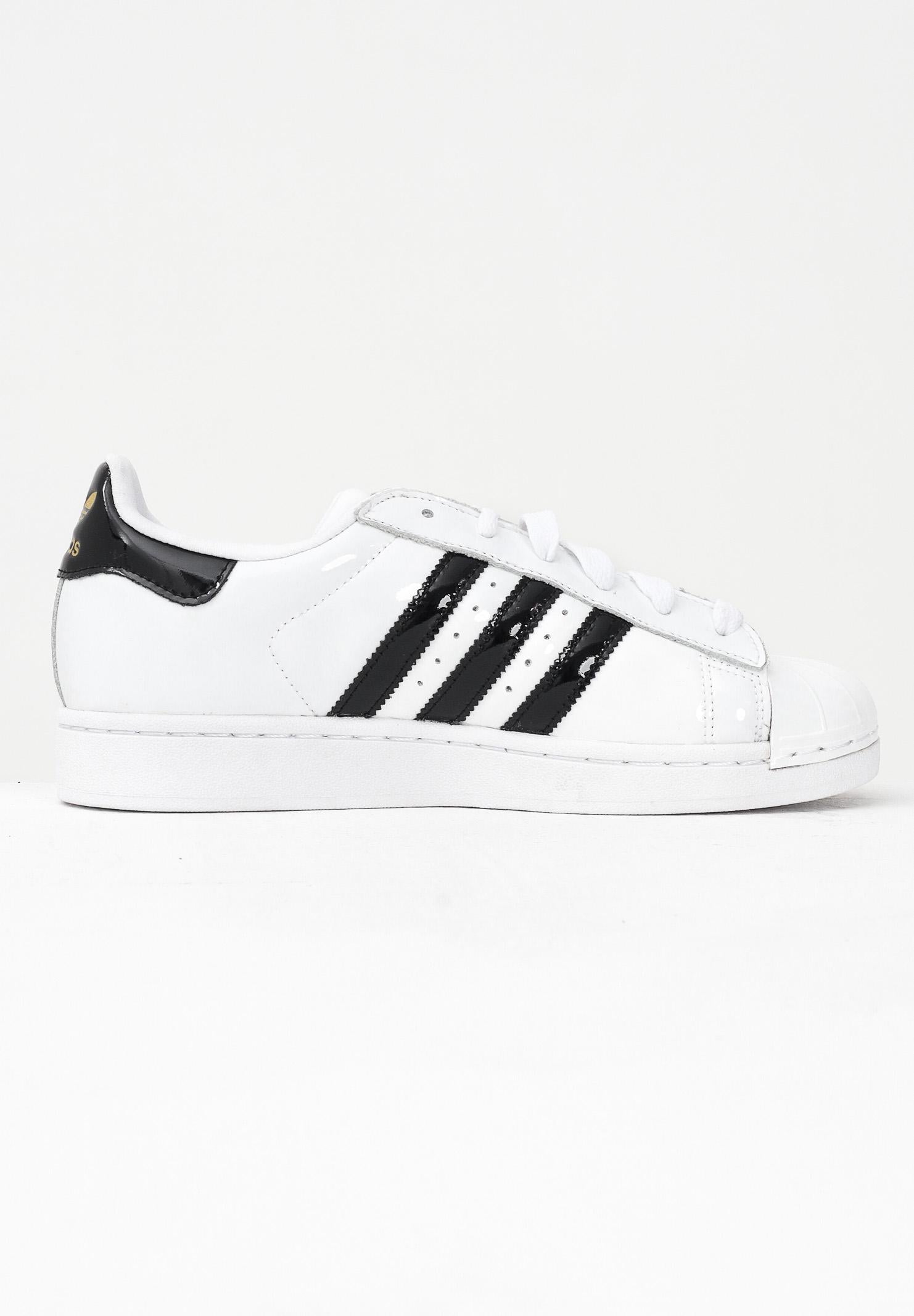 ADIDAS ORIGINALS Sneakers Superstar II bianche da donna JS4010 . ADIDAS ORIGINALS 