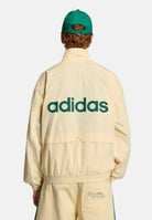 ADIDAS ORIGINALS giacca a vento Munich 93 Tracktop warvan beige, colore basico beige, uomo. KR7280 . ADIDAS ORIGINALS 