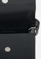 BLAUER Borsa a mano in vernice lucida nera da donna con logo F5MIN01LUXMIG BLK BLAUER 