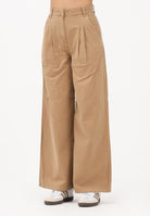 TOMMY JEANS Pantalone a gamba larga cammello da donna DW0DW22634 GV7 TOMMY JEANS 