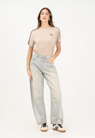 ADIDAS ORIGINALS Jeans Adilenium Season 3 Banana Fitted in denim vintage da donna JX9212 . ADIDAS ORIGINALS 