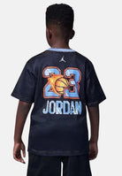 T-shirt a manica corta Soccer Jersey nera da bambino 95D943 023 JORDAN 