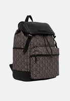 CALVIN KLEIN zaino jacquard con logo impermeabile colore Lotus Beige-Black, beige e nero, unisex. LV04D3378G 7UL CALVIN KLEIN 