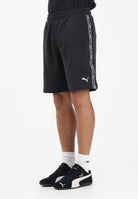 PUMA Shorts sportivo Essentials Tape nero da uomo 691696 01 PUMA 